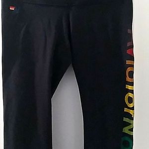 SLIGHTLY WORN AVIATOR NATION YOGA PANTS